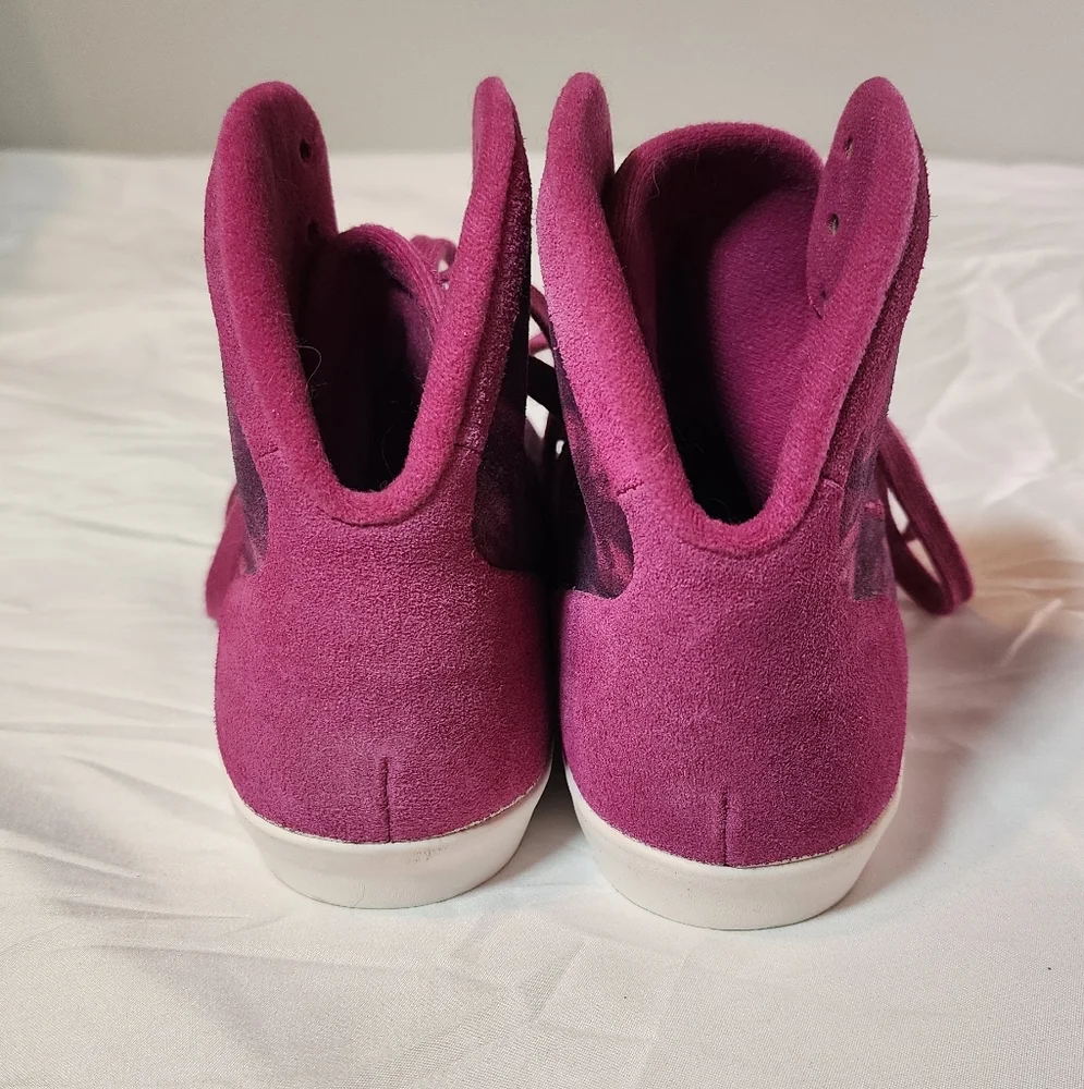 Nike Hyperclave Lite Mid Top Deep Purple Basketball Shoes 7.5